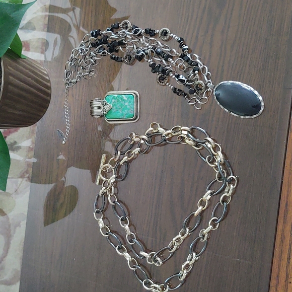 Turquoise Pendant and Necklace Bundle - Picture 12 of 12